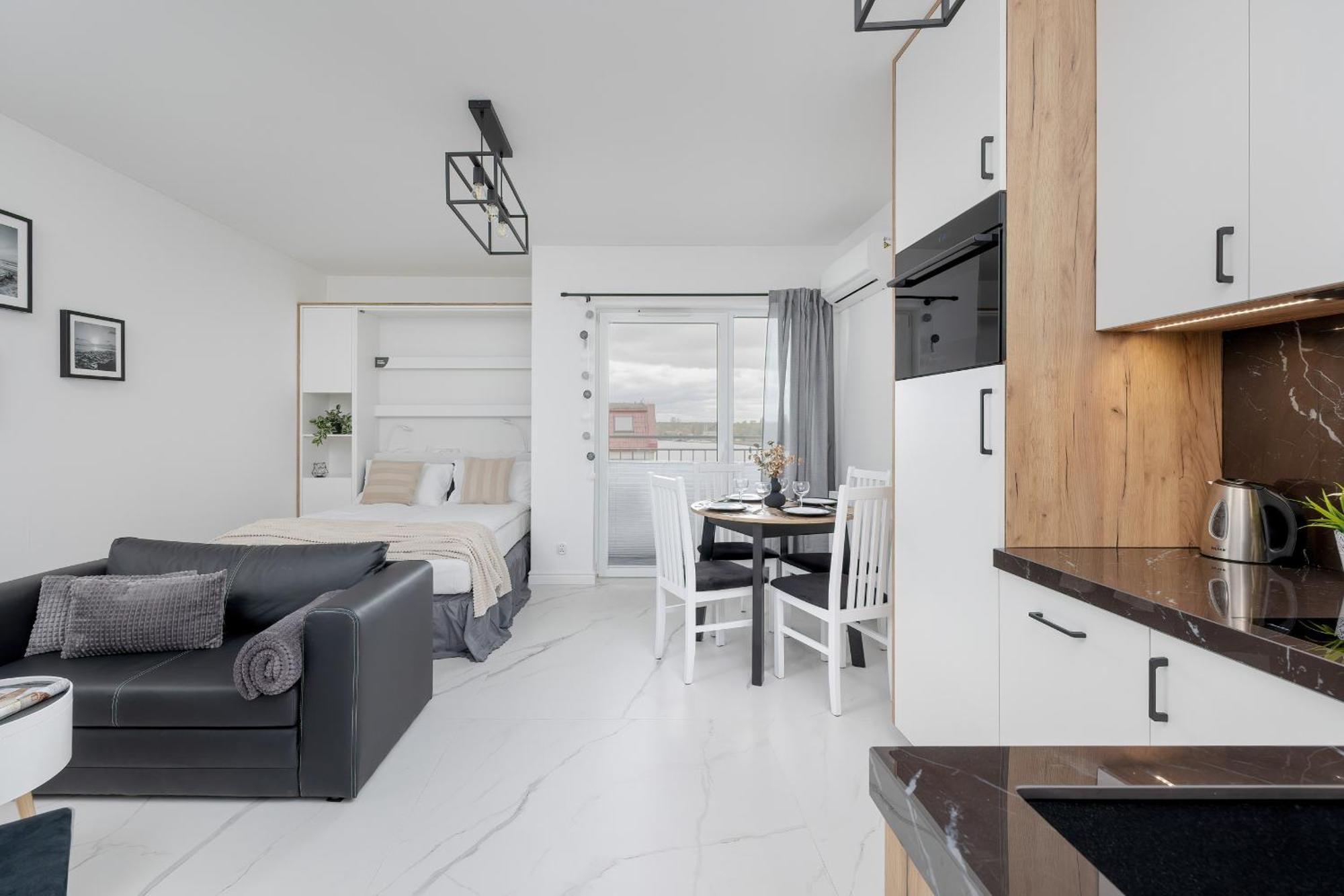 Plac Slowianski Apartments With Balcony Swinoujscie Center By Noclegi Renters Exteriör bild