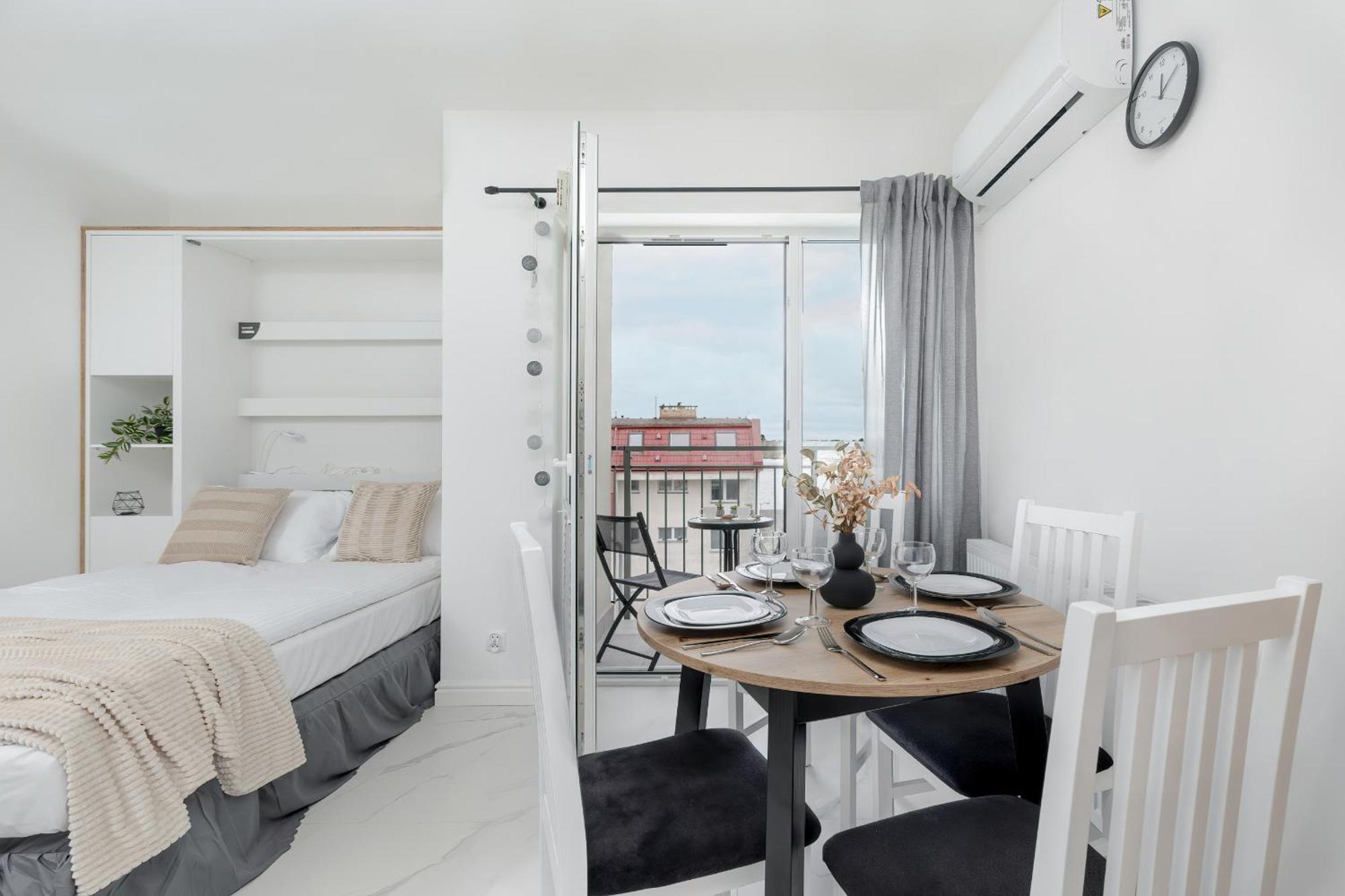 Plac Slowianski Apartments With Balcony Swinoujscie Center By Noclegi Renters Exteriör bild